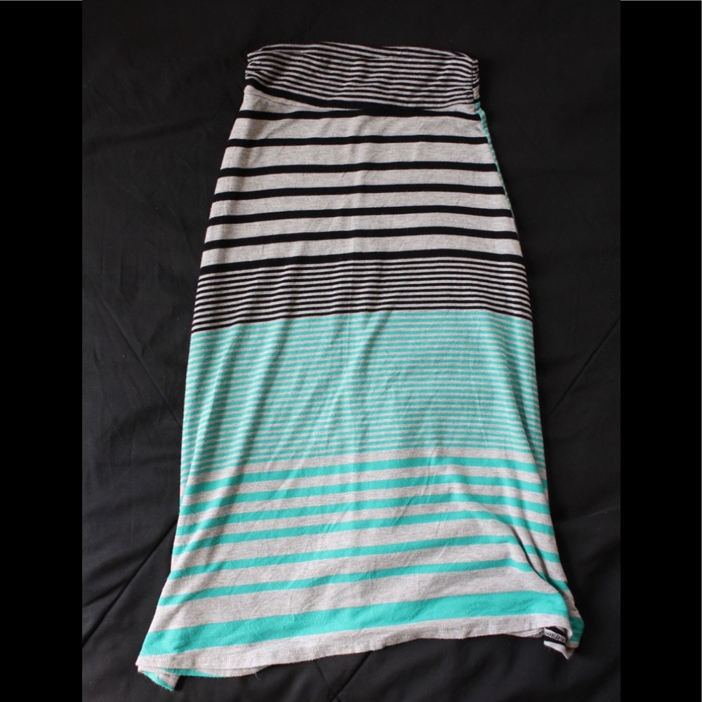 • Banana Lemon • Multicolor Maxi Skirt